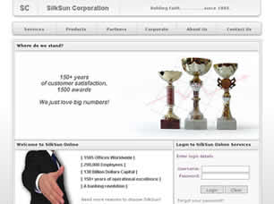 Preview silksun corporation - FREE HTML CSS JavaScript Template