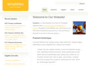 Preview simpletex - FREE HTML CSS JavaScript Template