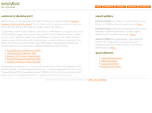 Preview simplyfluid - FREE HTML CSS JavaScript Template