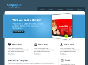 Preview skipopia - FREE HTML CSS JavaScript Template