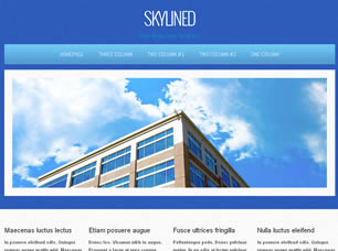 Preview skylined - FREE HTML CSS JavaScript Template