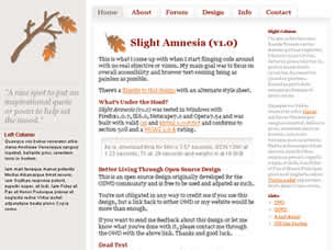 Preview slight amnesia v1 0 - FREE HTML CSS JavaScript Template