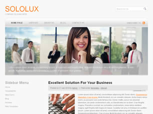 Preview sololux - FREE HTML CSS JavaScript Template