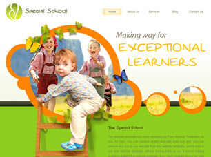 Preview special school - FREE HTML CSS JavaScript Template