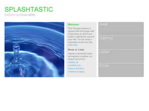 Preview splashtastic - FREE HTML CSS JavaScript Template