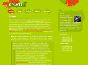 Preview splatt - FREE HTML CSS JavaScript Template