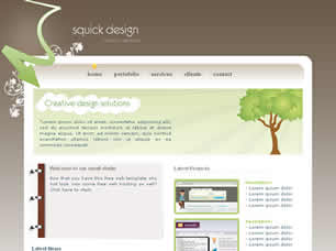 Preview squick - FREE HTML CSS JavaScript Template