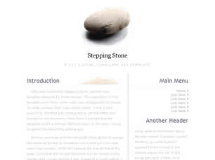 Preview stepping stone - FREE HTML CSS JavaScript Template