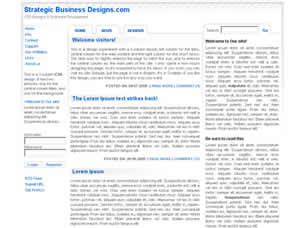 Preview strategic business designs - FREE HTML CSS JavaScript Template