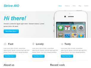 Preview strive aio - FREE HTML CSS JavaScript Template