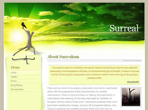 Preview surreal - FREE HTML CSS JavaScript Template