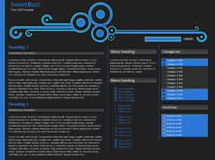 Preview sweetbuzz - FREE HTML CSS JavaScript Template