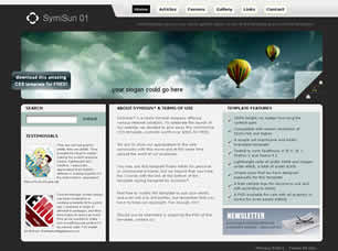 Preview symisun 01 - FREE HTML CSS JavaScript Template