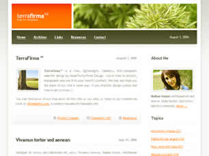 Preview terrafirma 1 0 - FREE HTML CSS JavaScript Template