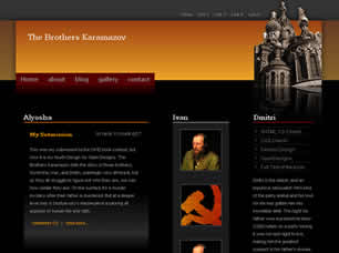 Preview the brothers karamazov - FREE HTML CSS JavaScript Template