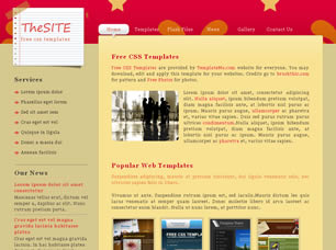 Preview thesite - FREE HTML CSS JavaScript Template