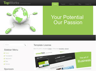 Preview topworks - FREE HTML CSS JavaScript Template