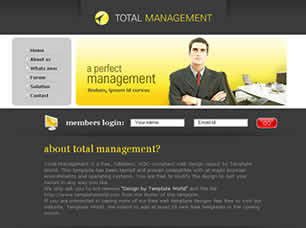 Preview total management - FREE HTML CSS JavaScript Template