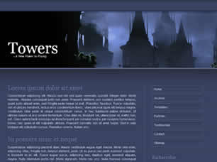 Preview towers - FREE HTML CSS JavaScript Template