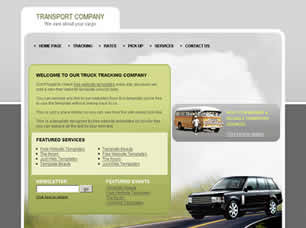 Preview transport company - FREE HTML CSS JavaScript Template