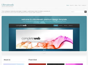 Preview ultimateweb - FREE HTML CSS JavaScript Template