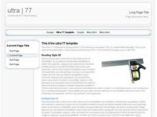 Preview ultra 77 - FREE HTML CSS JavaScript Template