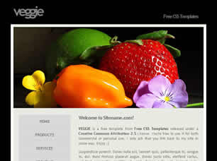 Preview veggie - FREE HTML CSS JavaScript Template