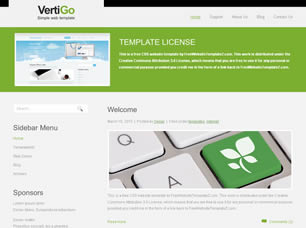 Preview vertigo - FREE HTML CSS JavaScript Template