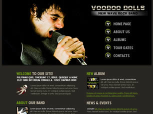 Preview voodoo dolls - FREE HTML CSS JavaScript Template