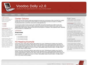 Preview voodoo dolly v2 0 - FREE HTML CSS JavaScript Template