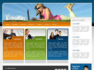 Preview web design - FREE HTML CSS JavaScript Template