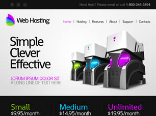 Preview web hosting - FREE HTML CSS JavaScript Template