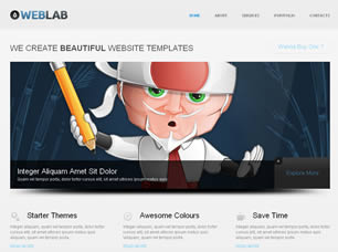 Preview weblab - FREE HTML CSS JavaScript Template