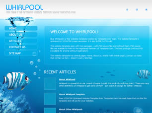 Preview whirlpool - FREE HTML CSS JavaScript Template