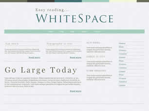 Preview whitespace - FREE HTML CSS JavaScript Template