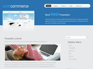 Preview widecommerce - FREE HTML CSS JavaScript Template