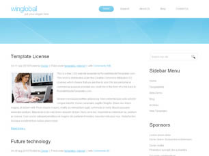 Preview winglobal - FREE HTML CSS JavaScript Template