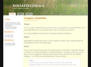 Preview xodafields 0 2 - FREE HTML CSS JavaScript Template