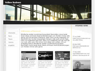 Preview yellow business - FREE HTML CSS JavaScript Template