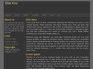 Preview zilla nine - FREE HTML CSS JavaScript Template