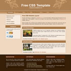 Preview 012 brown - FREE HTML CSS JavaScript Template