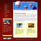 Preview 019 balloon - FREE HTML CSS JavaScript Template