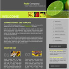 Preview 025 fruit - FREE HTML CSS JavaScript Template