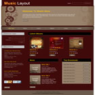 Preview 047 music - FREE HTML CSS JavaScript Template