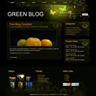 Preview 063 green blog - FREE HTML CSS JavaScript Template