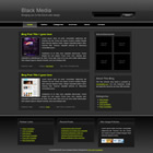 Preview 064 black media - FREE HTML CSS JavaScript Template