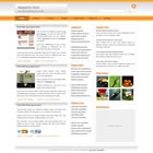 Preview 075 mag orange - FREE HTML CSS JavaScript Template