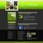 Preview 077 insect blog - FREE HTML CSS JavaScript Template