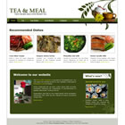 Preview 082 tea and meal - FREE HTML CSS JavaScript Template