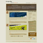 Preview 116 grunge blog - FREE HTML CSS JavaScript Template